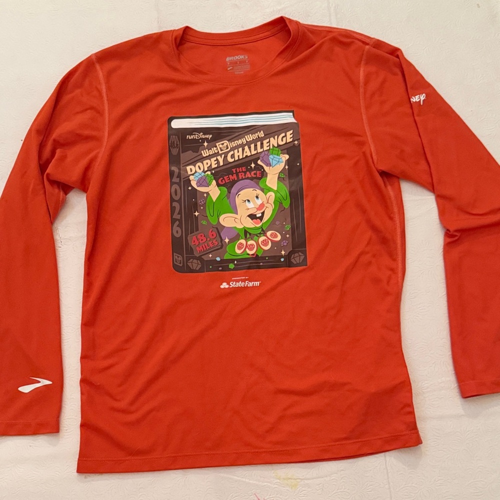 Brooks Vibrant Orange Tee